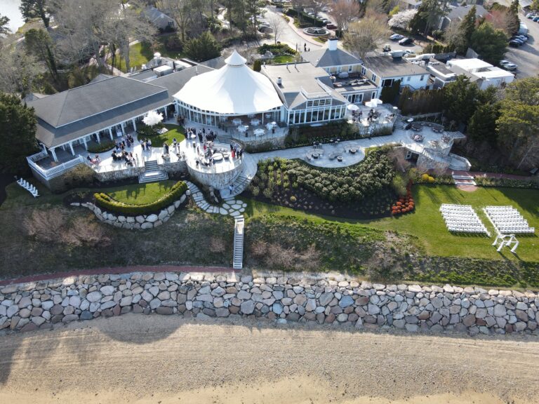 Wequassett Resort drone shot