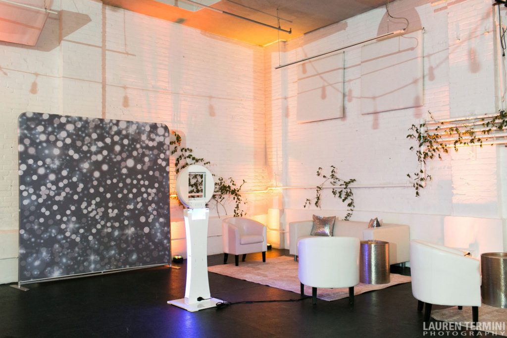 warehouse event photo booth