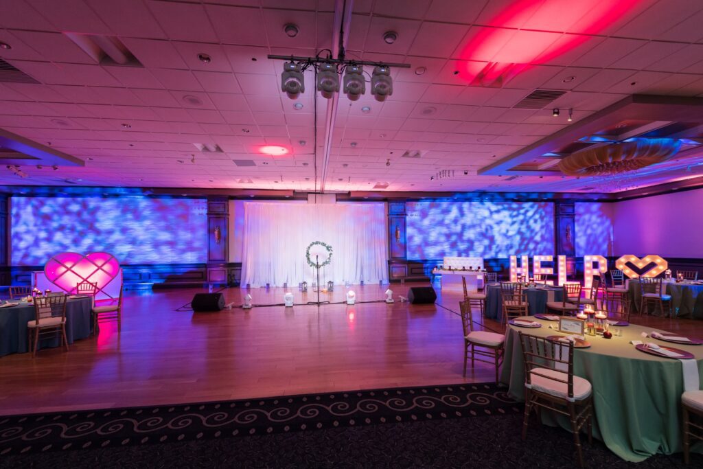 wedding ballroom stage design