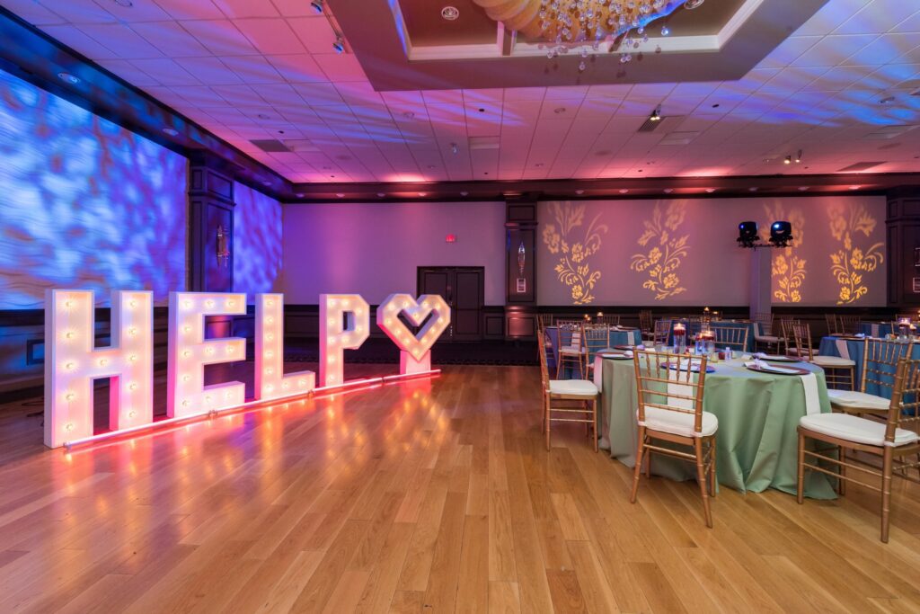 marquee light letters