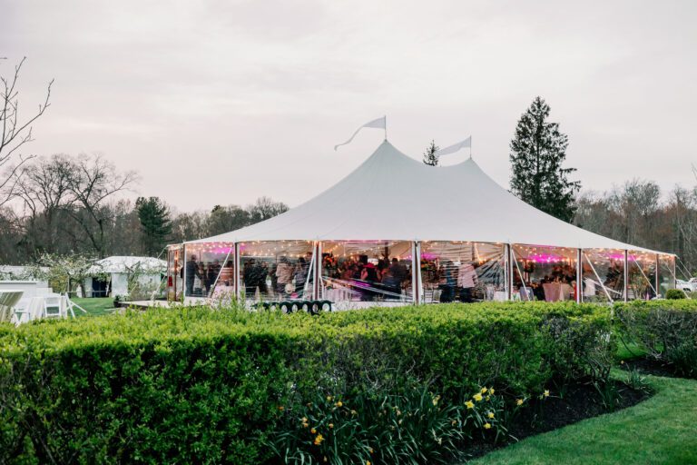 sperry tent farm wedding venue