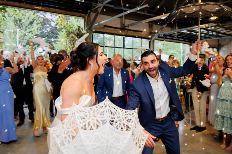 Bride & Groom dancing at Garage B Events at Charles River Speedway - Boston