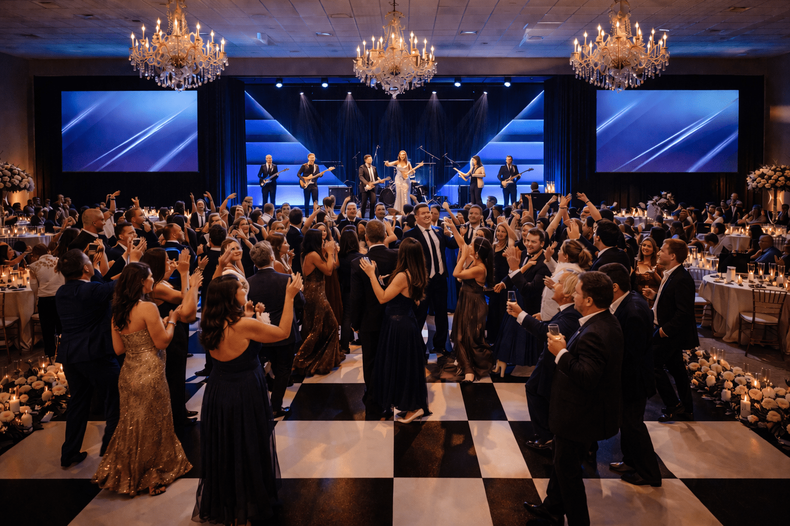 corporate gala dance floor rental boston