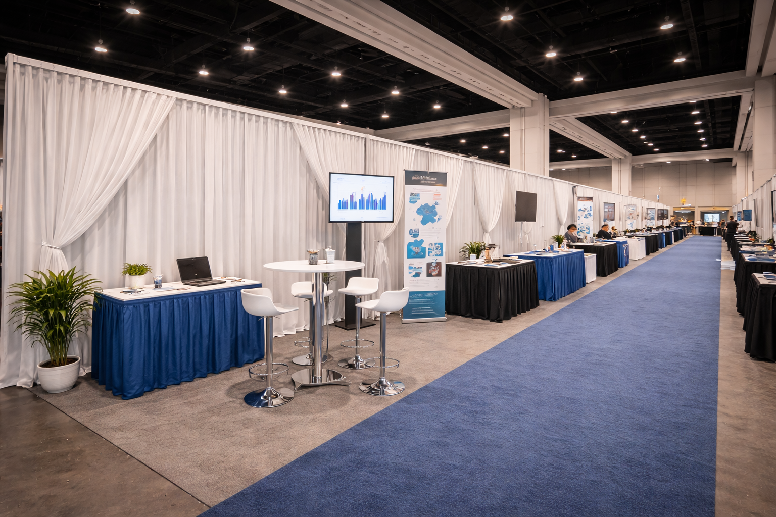 trade show draping Boston