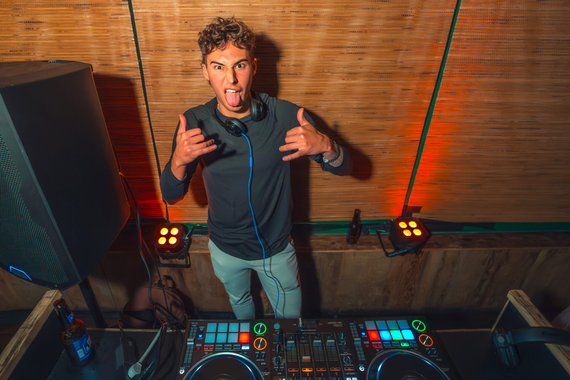 DJ Ty Foley performing, Black Diamond Event Production