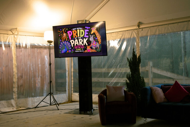 Franklin Park Zoo Event Production AV Screens
